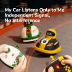 ⁦Mideer Radio-Controlled Crash Cars – 2 Player Racing Game MD2406 ميدير – سيارات التصادم بالتحكم عن بُعد – لعبة سباق لشخصين⁩ - الصورة ⁦5⁩