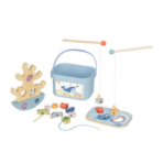 TOOKY TOY 3-in-1 Fishing Box TJ758 صندوق الصيد الخشبي 3 في 1