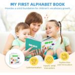 ⁦TOOKY TOY 4-in-1 Montessori Alphabet Learning Set – BCTJ688 مجموعة الحروف الأبجدية التعليمية 4 في 1⁩ - الصورة ⁦5⁩