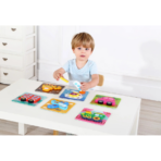 ⁦TOOKY TOY 6-in-1 Wooden Puzzle – Vehicle – TL635 لعبة البازل الخشبية 6 في 1 – وسائل النقل⁩ - الصورة ⁦4⁩