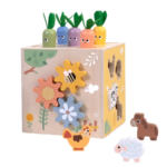 TOOKY TOY Activity Cube – 27 Pieces – TP551 مكعب الأنشطة الخشبي التعليمي 27 قطعة