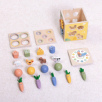 ⁦TOOKY TOY Activity Cube – 27 Pieces – TP551 مكعب الأنشطة الخشبي التعليمي 27 قطعة⁩ - الصورة ⁦3⁩