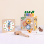 ⁦TOOKY TOY Activity Cube – 27 Pieces – TP551 مكعب الأنشطة الخشبي التعليمي 27 قطعة⁩ - الصورة ⁦4⁩