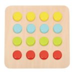 ⁦TOOKY TOY Animals Matching Learning Shapes & Colors – TF783 لعبة مطابقة الحيوانات والأشكال والألوان الخشبية التعليمية⁩ - الصورة ⁦3⁩