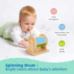 ⁦TOOKY TOY Educational Box 6-in-1 – 0 to 6 Months – TK750 صندوق الألعاب التعليمية للرضع 6 في 1 – من الولادة حتى 6 أشهر⁩ - الصورة ⁦4⁩