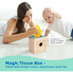 ⁦TOOKY TOY Educational Box 6-in-1 – 0 to 6 Months – TK750 صندوق الألعاب التعليمية للرضع 6 في 1 – من الولادة حتى 6 أشهر⁩ - الصورة ⁦6⁩