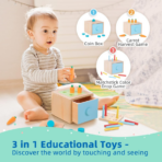 ⁦TOOKY TOY Educational Box 8-in-1 – 13 to 18 Months – TK752 صندوق الألعاب التعليمية  13-18 شهرا⁩ - الصورة ⁦6⁩
