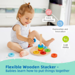 ⁦TOOKY TOY Educational Box 8-in-1 – 13 to 18 Months – TK752 صندوق الألعاب التعليمية  13-18 شهرا⁩ - الصورة ⁦4⁩