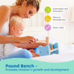 ⁦TOOKY TOY Educational Box 8-in-1 – 13 to 18 Months – TK752 صندوق الألعاب التعليمية  13-18 شهرا⁩ - الصورة ⁦3⁩