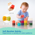 ⁦TOOKY TOY Educational Wooden Box – 7–12 Months – TK751 صندوق الألعاب التعليمية الخشبية للرضع 7–12 شهرًا⁩ - الصورة ⁦4⁩