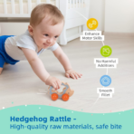 ⁦TOOKY TOY Educational Wooden Box – 7–12 Months – TK751 صندوق الألعاب التعليمية الخشبية للرضع 7–12 شهرًا⁩ - الصورة ⁦5⁩