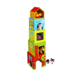 TOOKY TOY Farm Nesting & Stacking Cubes – TTKF053 مكعبات المزرعة المتداخلة والتكديس
