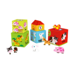 ⁦TOOKY TOY Farm Nesting & Stacking Cubes – TTKF053 مكعبات المزرعة المتداخلة والتكديس⁩ - الصورة ⁦2⁩