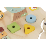 ⁦TOOKY TOY Forest Friends Wooden Activity Table – TJ005 طاولة الأنشطة الخشبية أصدقاء الغابة⁩ - الصورة ⁦5⁩