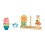 ⁦TOOKY TOY Hi Pando Wooden Stacking Garden Toy – HP164 لعبة الحديقة الزهرية الخشبية للتكديس⁩ - الصورة ⁦2⁩