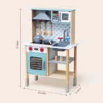 ⁦TOOKY TOY Kitchen Set – TH870 توكي توي – مجموعة مطبخ الأطفال الخشبي⁩ - الصورة ⁦4⁩