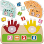 ⁦TOOKY TOY Let's Learn to Count! Finger Counting Educational Game – TP522 لعبة تعلم العد والجمع والطرح بالأصابع⁩ - الصورة ⁦2⁩