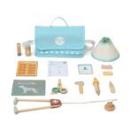 TOOKY TOY Little Pet Vet Play Set – TK319N مجموعة الطبيب البيطري الخشبية للحيوانات الأليفة