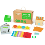 TOOKY TOY Montessori Math Play Box – BCTJ687 صندوق مونتيسوري الرياضيات التعليمي الخشبي