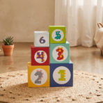 ⁦TOOKY TOY Nesting Boxes – Dinosaur – TF192 مكعبات التداخل والتكديس الديناصورات الخشبية⁩ - الصورة ⁦7⁩
