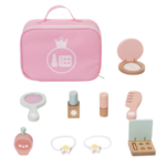 TOOKY TOY Pink Make-Up Play Set – TL993N مجموعة المكياج الوردية الخشبية للعب التخيلي