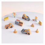 ⁦TOOKY TOY Port Crane Set - TP533 مجموعة رافعة الميناء الخشبية من توكي توي⁩ - الصورة ⁦4⁩