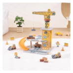 ⁦TOOKY TOY Port Crane Set - TP533 مجموعة رافعة الميناء الخشبية من توكي توي⁩ - الصورة ⁦2⁩