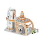 ⁦TOOKY TOY Space Station Playset – TJ903 محطة الفضاء الخشبية التعليمية مع 14 شخصية⁩ - الصورة ⁦3⁩