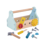 TOOKY TOY Take-Along Tool Box – TK273 صندوق أدوات خشبي محمول للأطفال