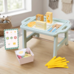 ⁦TOOKY TOY Wooden Breakfast Set TK992 – توكي توي طقم إفطار خشبي⁩ - الصورة ⁦2⁩