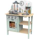 TOOKY TOY Wooden Children's Kitchen – TJ250 توكي توي – مطبخ أطفال خشبي للعب التخيلي