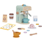 TOOKY TOY Wooden Coffee Shop Set TJ269 – طقم مقهى القهوة الخشبي من توكي توي