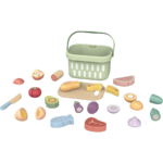 TOOKY TOY Wooden Cutting Food Set TJ537N – مجموعة تقطيع الطعام الخشبية