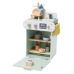 TOOKY TOY Wooden Dishwasher Pretend Play Set – 20pc – TP540 غسالة الصحون الخشبية للعب التخيلي