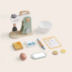 ⁦TOOKY TOY Wooden Mixer Set TJ290– خلاط الخَبز الخشبي من توكي توي⁩ - الصورة ⁦3⁩