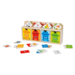 ⁦TOOKY TOY Wooden Recycling Center – HP054 مركز إعادة التدوير الخشبي التعليمي⁩ - الصورة ⁦3⁩