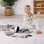 ⁦TOOKY TOY XXL Montessori Sensory Educational Set 7-in-1 for Babies – BCTJ670 مجموعة مونتيسوري الحسية التعليمية 7 في 1 للرضع⁩ - الصورة ⁦5⁩