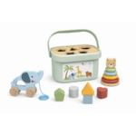 TOOKYTOY 3-in-1 Activity Box – TJ011 صندوق الأنشطة الخشبي 3 في 1