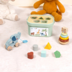 ⁦TOOKYTOY 3-in-1 Activity Box – TJ011 صندوق الأنشطة الخشبي 3 في 1⁩ - الصورة ⁦4⁩
