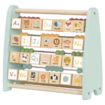 TOOKYTOY Double-Sided Abacus – TJ558N العداد الخشبي التعليمي مزدوج الجوانب – أصدقاء الغابة