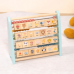⁦TOOKYTOY Double-Sided Abacus – TJ558N العداد الخشبي التعليمي مزدوج الجوانب – أصدقاء الغابة⁩ - الصورة ⁦2⁩
