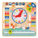 TOOKYTOY My Calendar – TF329A تقويم الأطفال الخشبي التعليمي