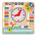 TOOKYTOY My Calendar – TF329A تقويم الأطفال الخشبي التعليمي