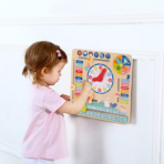 ⁦TOOKYTOY My Calendar – TF329A تقويم الأطفال الخشبي التعليمي⁩ - الصورة ⁦3⁩