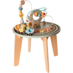 TOOKYTOY Wooden Activity Table – TH712N طاولة الأنشطة الخشبية التعليمية