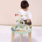 ⁦TOOKYTOY Wooden Activity Table – TH712N طاولة الأنشطة الخشبية التعليمية⁩ - الصورة ⁦5⁩