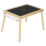 ⁦Wooden Game Table with Storage & Paper Holder – BCTJ721 طاولة ألعاب خشبية متعددة الاستخدامات مع مساحة تخزين وحامل ورق⁩ - الصورة ⁦2⁩